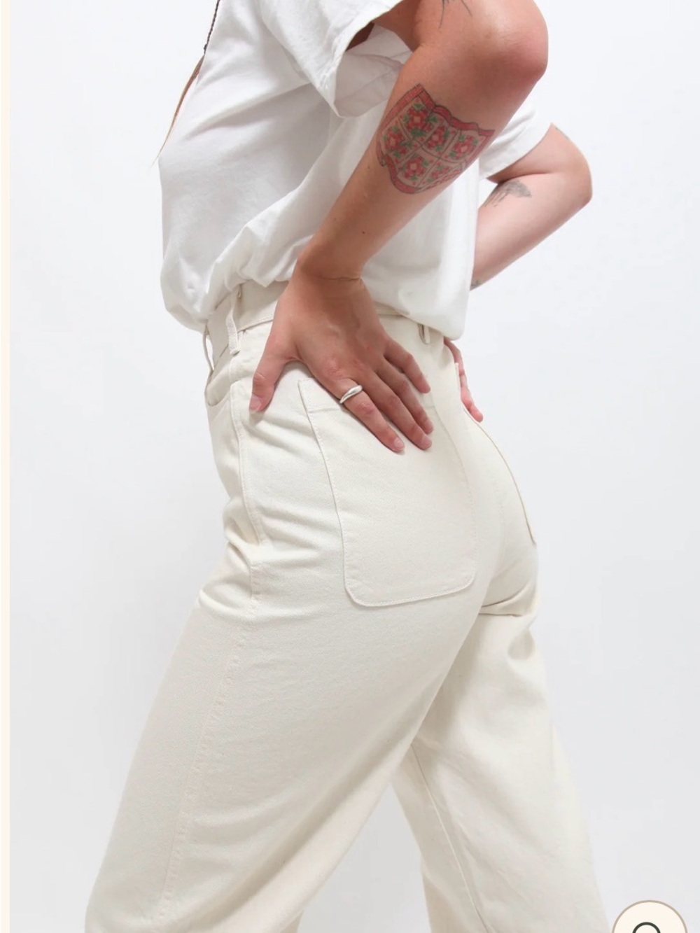 Gravel and Gold Placer Pants Sz 1 Natural